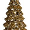 Intratuin kerst ornament kerstboom Cotgrave goud / zilver 7 x 7 x 12 cm