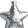Intratuin kerst ornament Kerni ster zilver 8 x 3,5 x 8 cm