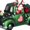 Intratuin kerst ornament kerstauto groen 10 x 4,6 x 6,6 cm