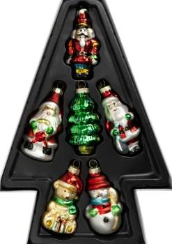 Intratuin kerst ornament kerstviering D 4,5 H 8,5 cm 6 stuks