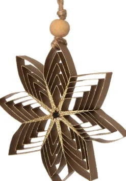 Intratuin kerst ornament kerstster Florian goud D 15 cm