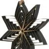 Intratuin kerst ornament kerstster Florian groen / goud D 15 cm