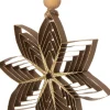 Intratuin kerst ornament kerstster Florian goud D 10 cm
