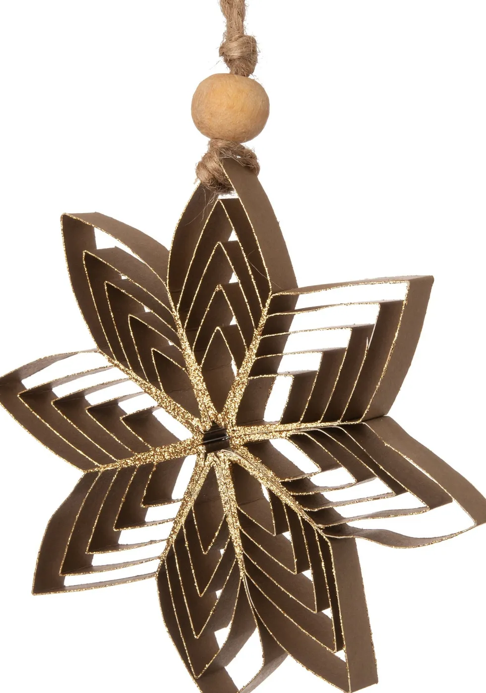 Intratuin kerst ornament kerstster Florian goud D 10 cm