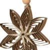 Intratuin kerst ornament kerstster Florian goud D 10 cm