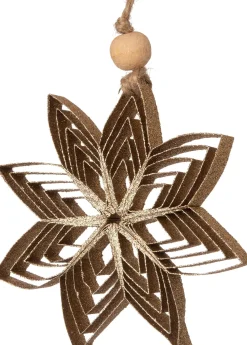 Intratuin kerst ornament kerstster Florian goud D 10 cm