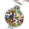 Intratuin kerst ornament Kila snoep transparant 4,8 x 3,8 x 10,2 cm