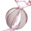 Intratuin kerst ornament Kila snoep strepen roze 5 x 5 x 10,4 cm