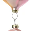 Intratuin kerst ornament kinderwagen roze 6 x 3 x 15,2 cm