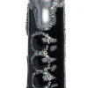 Intratuin kerst ornament klarinet zwart 3,1 x 3,1 x 14,1 cm