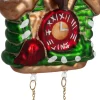 Intratuin kerst ornament klok 8,3 x 5,3 x 16,5 cm
