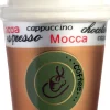 Intratuin kerst ornament koffie to-go bruin / wit 7,3 x 7,3 x 10,9 cm