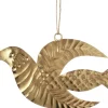 Intratuin kerst ornament Kvar vogel goud 9 x 15 x 0,1 cm