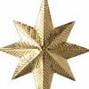 Intratuin kerst ornament Kvar ster goud 10 x 16 x 1,5 cm