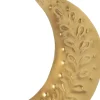 Intratuin kerst ornament Kvar maan goud 8 x 13 x 0,1 cm