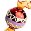 Intratuin kerst ornament Laas snoepje oranje D 4 H 8 cm