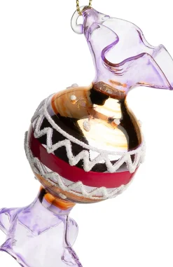 Intratuin kerst ornament Laas snoepje roze D 4 H 8 cm