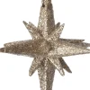 Intratuin kerst ornament Lars ster beige D 9,5 H 9 cm