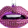Intratuin kerst ornament lippen roze 4,4 x 8,8 x 6,4 cm