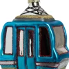 Intratuin kerst ornament Lonna gondel blauw 8 x 5 x 10 cm