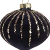 Intratuin kerst ornament Loriana ui blauw 8 x 8 x 8,5 cm