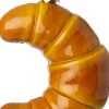 Intratuin kerst ornament Mats croissant bruin 7,8 x 4,5 x 11,5 cm