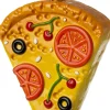 Intratuin kerst ornament Mats pizzapunt oranje 8,5 x 2,8 x 13 cm