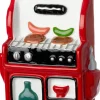 Intratuin kerst ornament Mats barbecue rood 7,4 x 2,9 x 10,5 cm