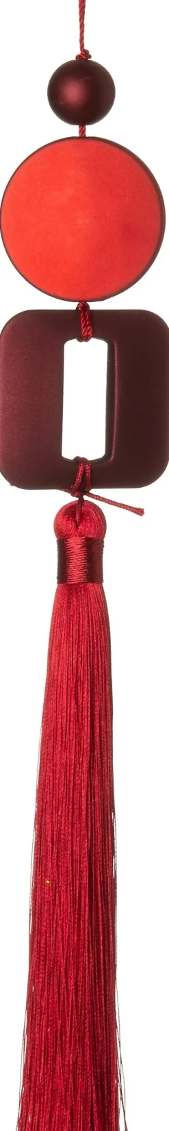 Intratuin kerst ornament May rood 5 x 1,6 x 26 cm