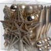 Intratuin kerst ornament mix Troy parel D 3-20 cm 50-delig