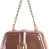 Intratuin kerst ornament Paris handtas roze 8,8 x 3,8 x 5,4 cm
