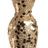 Intratuin kerst ornament Pebbles goud 4,5 x 4,5 x 39 cm