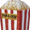 Intratuin kerst ornament popcorn rood / wit / goud 5,9 x 4,4 x 8,9 cm