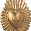Intratuin kerst ornament Rabius love goud 14 x 9,5 cm