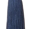 Intratuin kerst ornament Romy blauw 1,6 x 1,6 x 20 cm