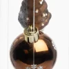 Intratuin kerst ornament Santa bruin D 4 cm 10-delig