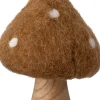 Intratuin kerst ornament Sieni paddenstoel geel 7 x 7 x 10 cm