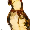 Intratuin kerst ornament Skina papegaai oranje / rood 14,2 x 8,3 x 4 cm
