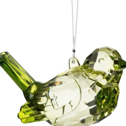 Intratuin kerst ornament Skina mus groen 9,4 x 5,1 x 5,2 cm
