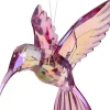 Intratuin kerst ornament Skina kolibrie roze 9,8 x 9,9 x 5 cm