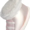 Intratuin kerst ornament slof wit 8,2 x 5 x 5 cm