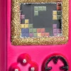 Intratuin kerst ornament spelcomputer roze 6,5 x 2,5 x 11,4 cm