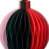 Intratuin kerst ornament Steven bol groen / roze D 13 cm