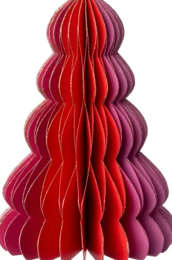 Intratuin kerst ornament Steven kerstboom roze 10 x 9 x 10 cm