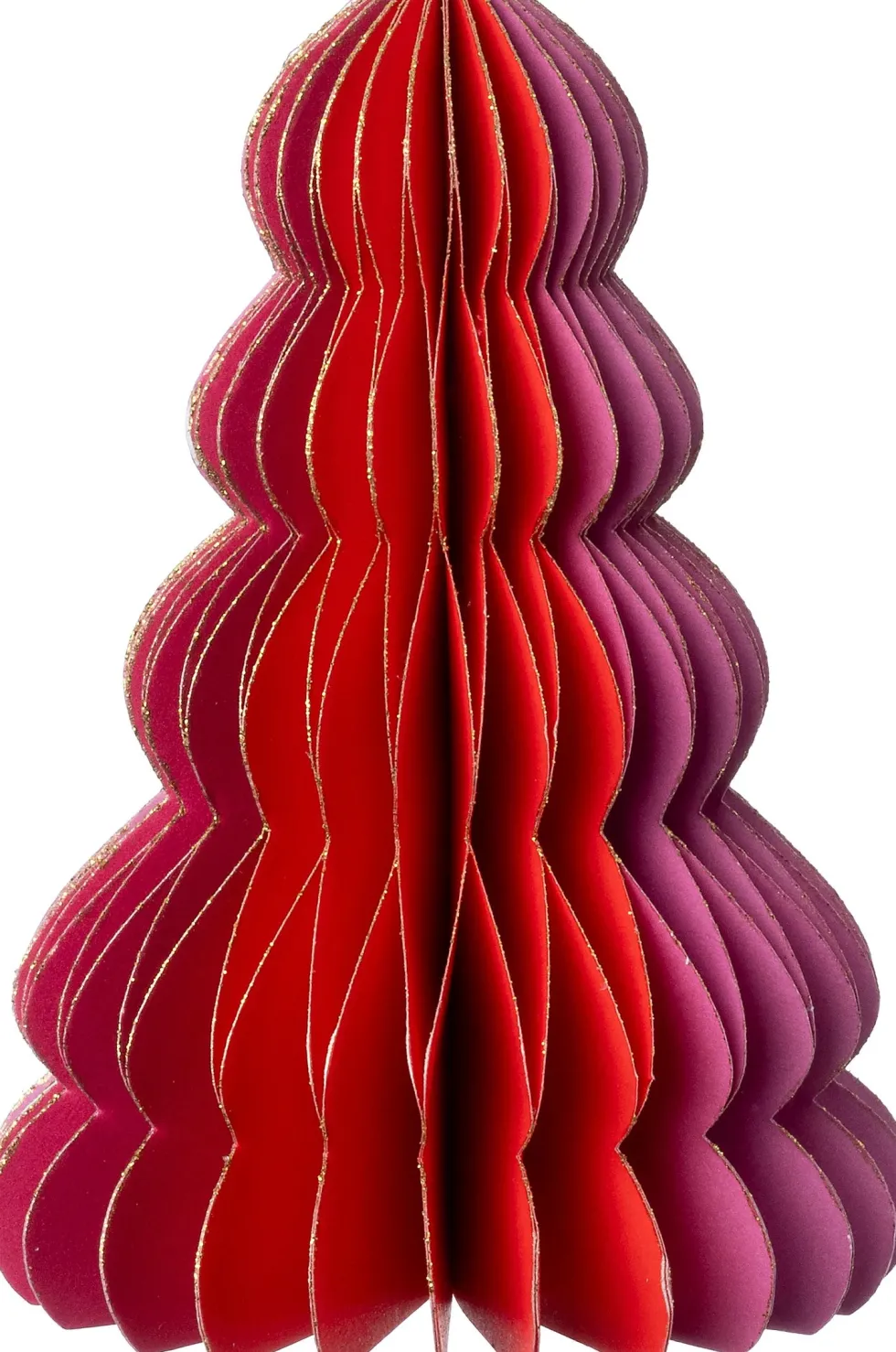Intratuin kerst ornament Steven kerstboom roze 10 x 9 x 10 cm