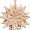Intratuin kerst ornament ster roze D 9,4 cm