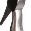 Intratuin kerst ornament stiletto zwart H 8,5 cm
