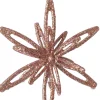 Intratuin kerst ornament Suza ster roze 10 x 3 x 10 cm