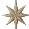 Intratuin kerst ornament Tibbe ster beige 15 x 1,5 x 17 cm