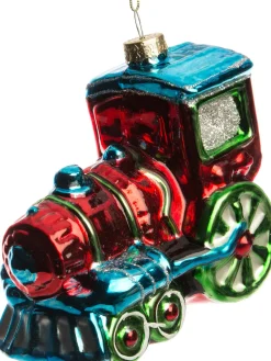 Intratuin kerst ornament trein 10 x 5,1 x 9,4 cm